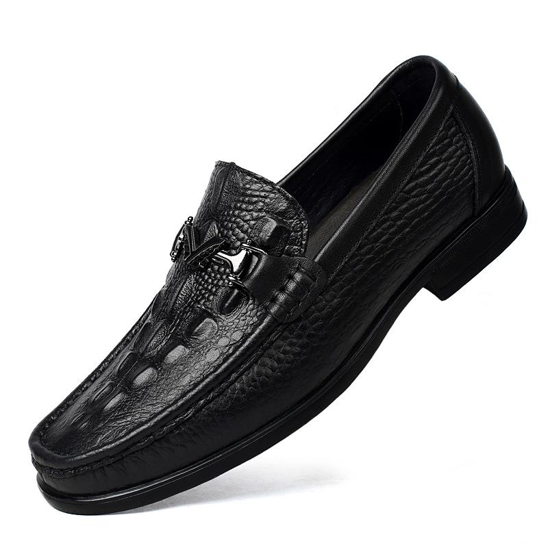 Men s Genuine Leather Slip-On Driving Loafers 44
