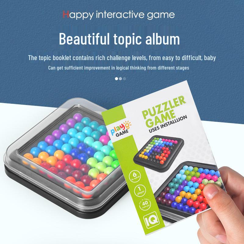 Kids' Intellectual Magic Beads Puzzle - Logic Development & Parent-Child Interaction Game