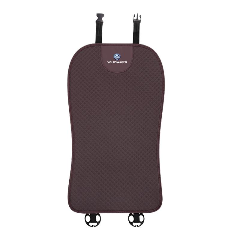 Car Ice Silk Seat Cushion Seat Covers For VW Golf Phaeton GTI Teramont Polo Backrest Mat Rear Seat Cushion Car Interior Keychain Zh6