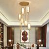 Chinese Zen Style Single Head Pendant Light for Restaurant, Bedroom, Tea Room, Corridor, and Dining Room