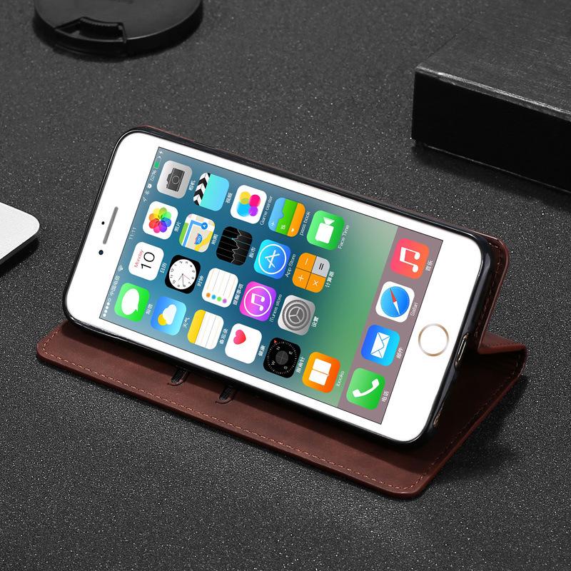 Google Pixel 10/9A/8A Leather Flip Case with Card Slot & Stand