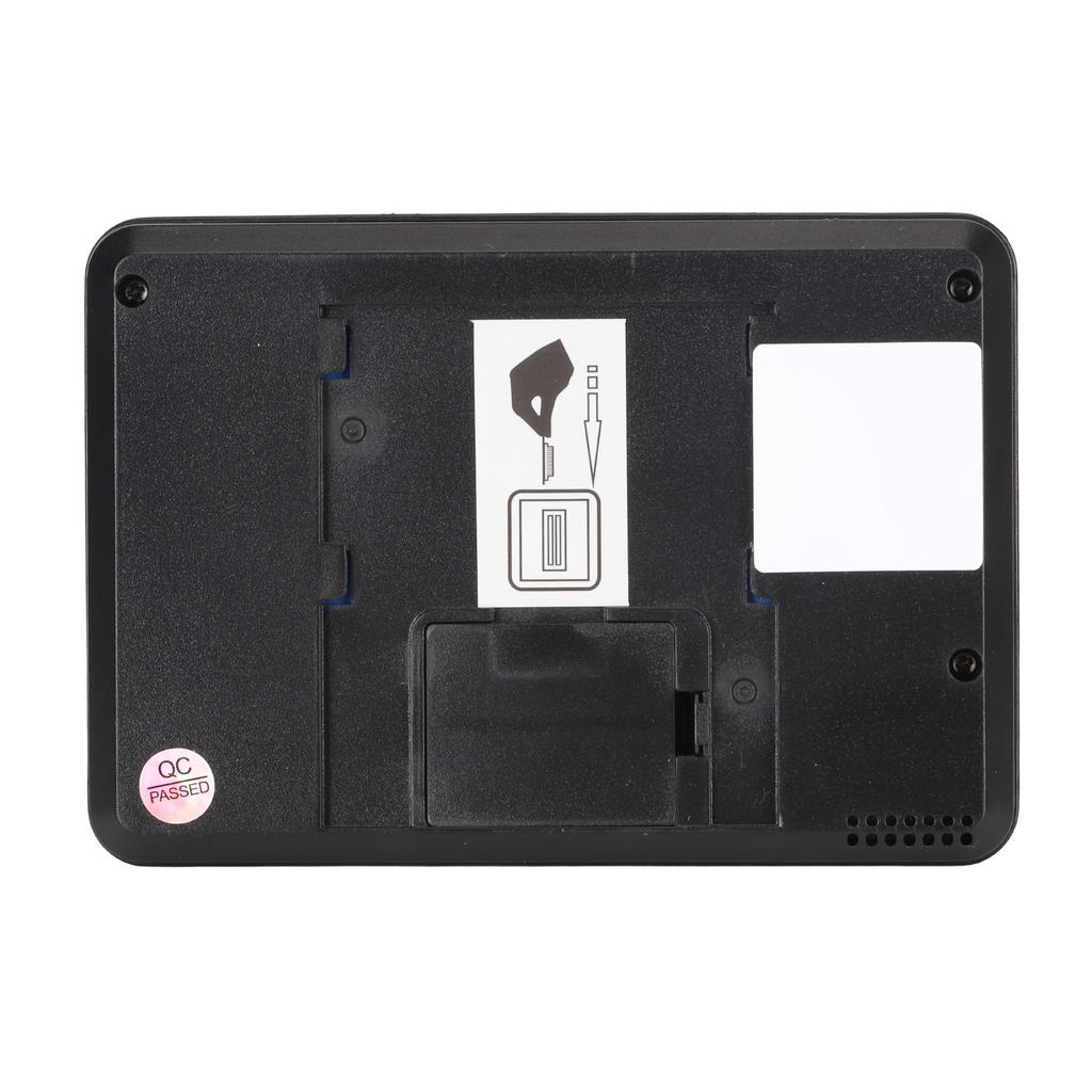 4,5palcový WiFi chytrý digitální dveřní kukátko Noční vidění Detekce pohybu Vzdálený monitoring Vizuální zvonek pro domov