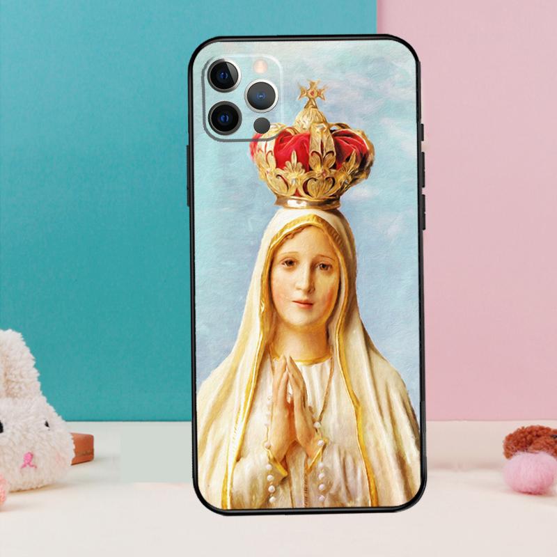 Virgin De Guadalupe Virgen Mary Phone Case For iPhone 17 Air 16 15 14 12 11 13 Pro Max 12 13 mini 15 16 Plus 16e Cover Coque