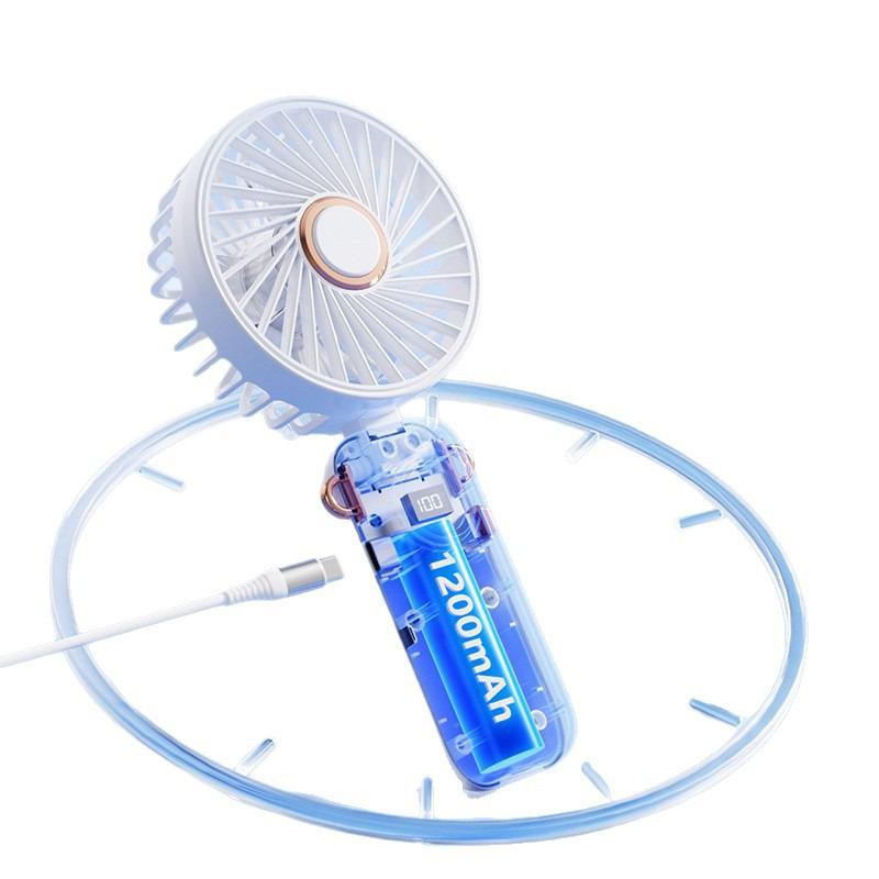 USB Rechargeable Mini Handheld & Desktop Fan