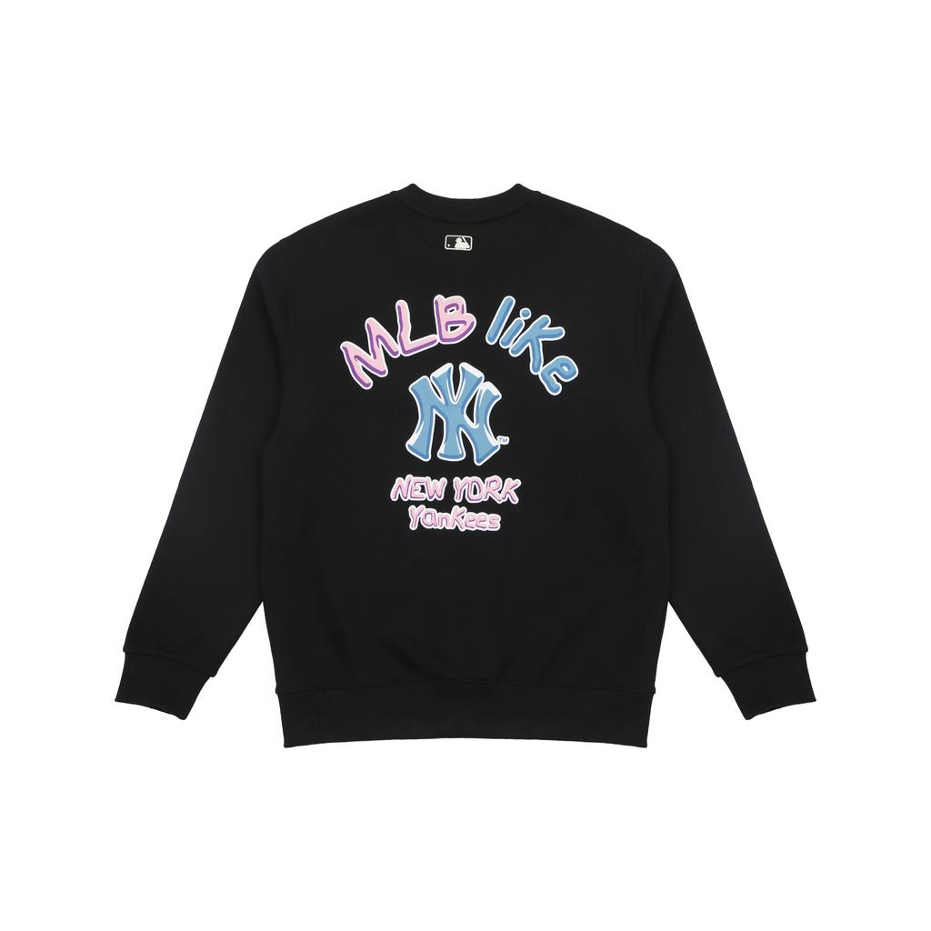 New MLB Sweatshirts Unisex Black 3AMTL5116-50BKS