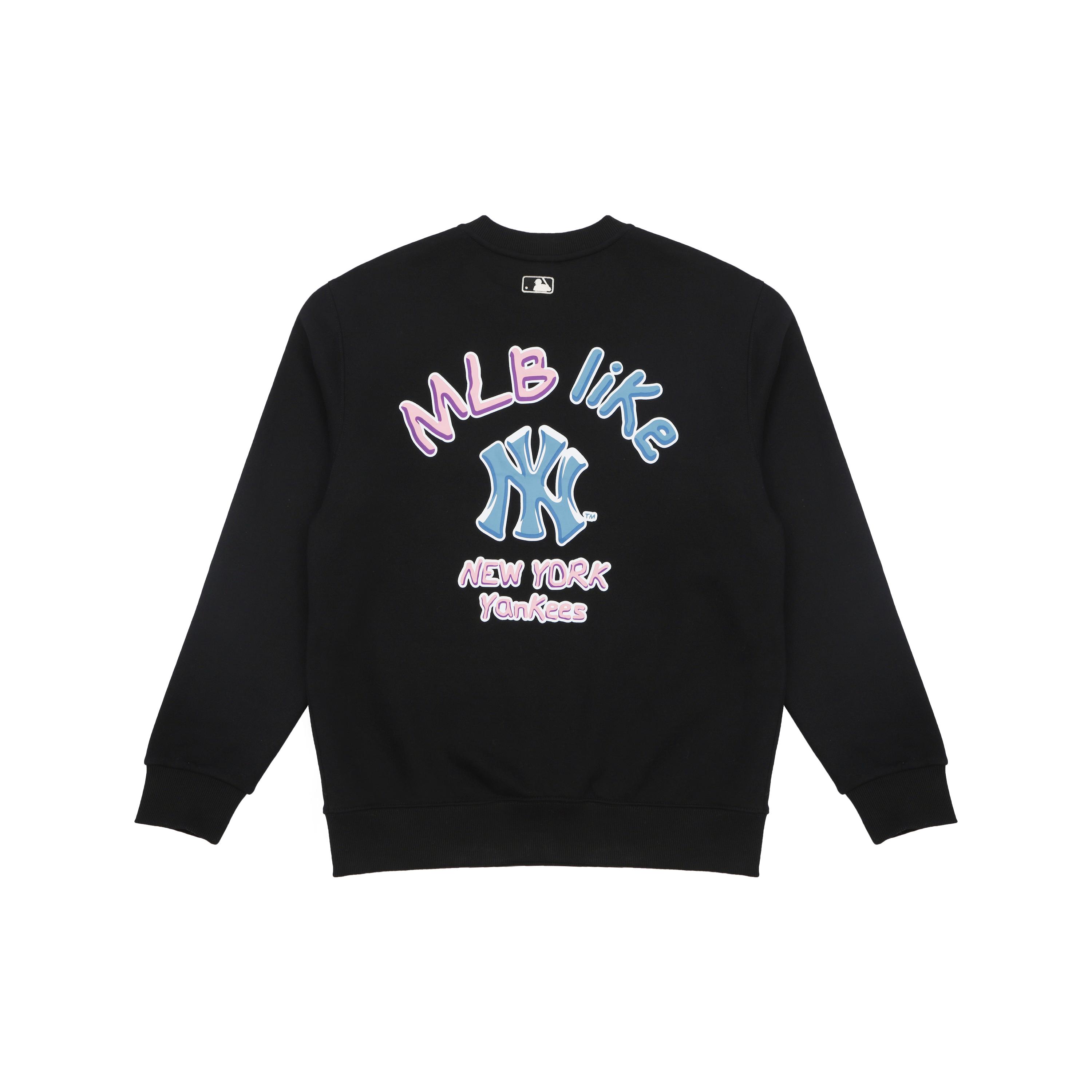 

New MLB Sweatshirts Unisex Black 3AMTL5116-50BKS S