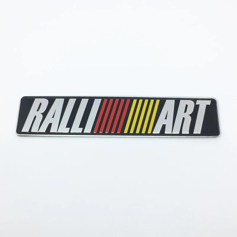 3D hliníkové samolepky písmena RALLIART logo odznak na auto nálepky příslušenství pro ancer asx outlander pajero galant Mitsubishi