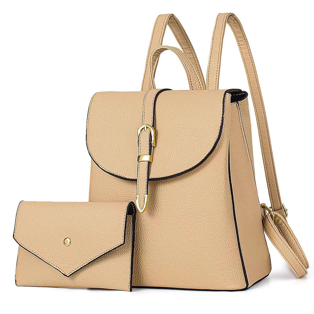 

The New Mother and Child Bag Macaron Has A High Look Quality and Is A Versatile Fashionable and Casual Korean-style Trendy Lady s Backpack .
