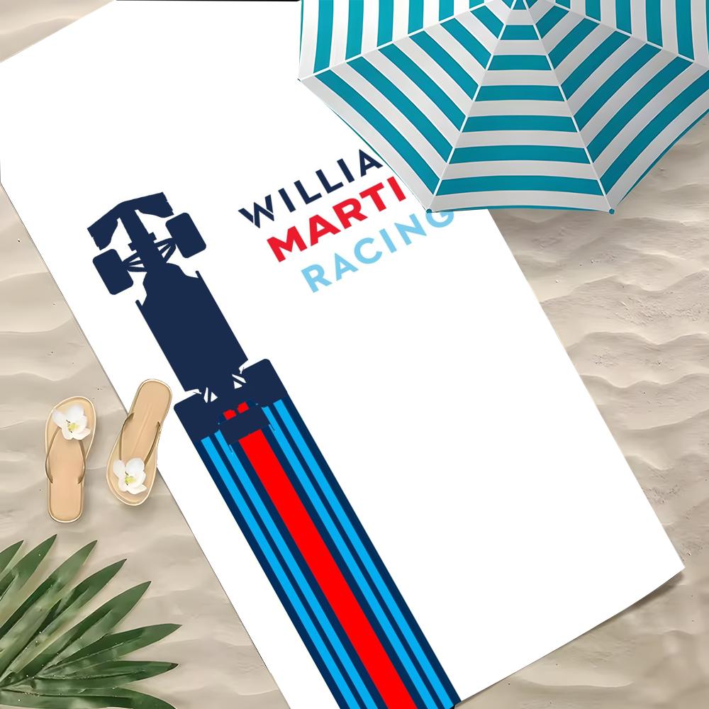 U-US Open Handtuch Polyester Strandhandtuch Schnelltrocknend Sandfrei Badetuch für Sommer Pool Reisen Urlaub