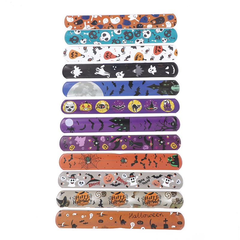 Halloween Ghost Festival Children's Slap Bracelet and Clapping Hands Party Decoration