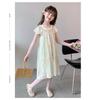 Girls' Dress Summer Dress New Summer Chiffon Elegant Princess Dress Summer Thin Girl Children's Dress