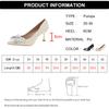 Lucyever Luxury Rhinestone High Heels Pumps Women Fashion Bowknot Party Wedding Shoes Woman Sexy Pointed Toe Stiletto Pumps Lady