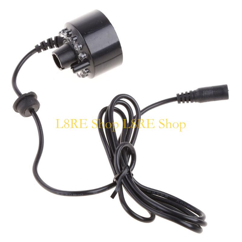 L8RE for DC 24V Electric Ultrasonic Humidifier Mini Maker Fogger Nebulizer Water Fountain Pond Atomizer for Head Air Hum