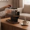 Coffee Bean Storage Rack Single-Dose Organizer Visible for Baristas