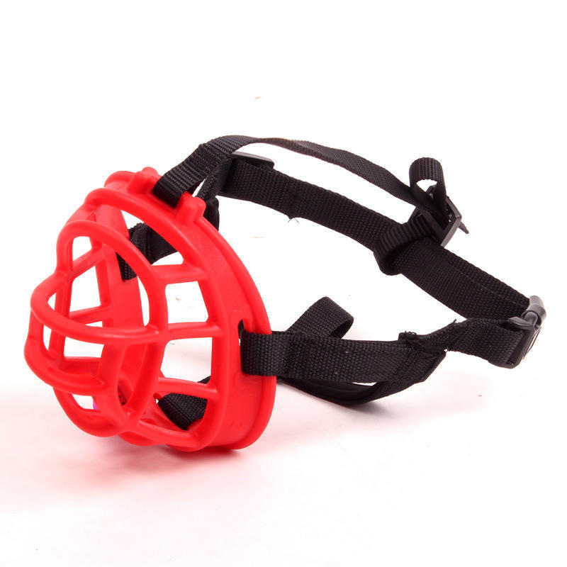 Silicone Pet Dog Muzzle Adjustable Breathable Anti-biting Chewing Barking Basket Muzzles Mouse Mask For Small Medium Large Dogs