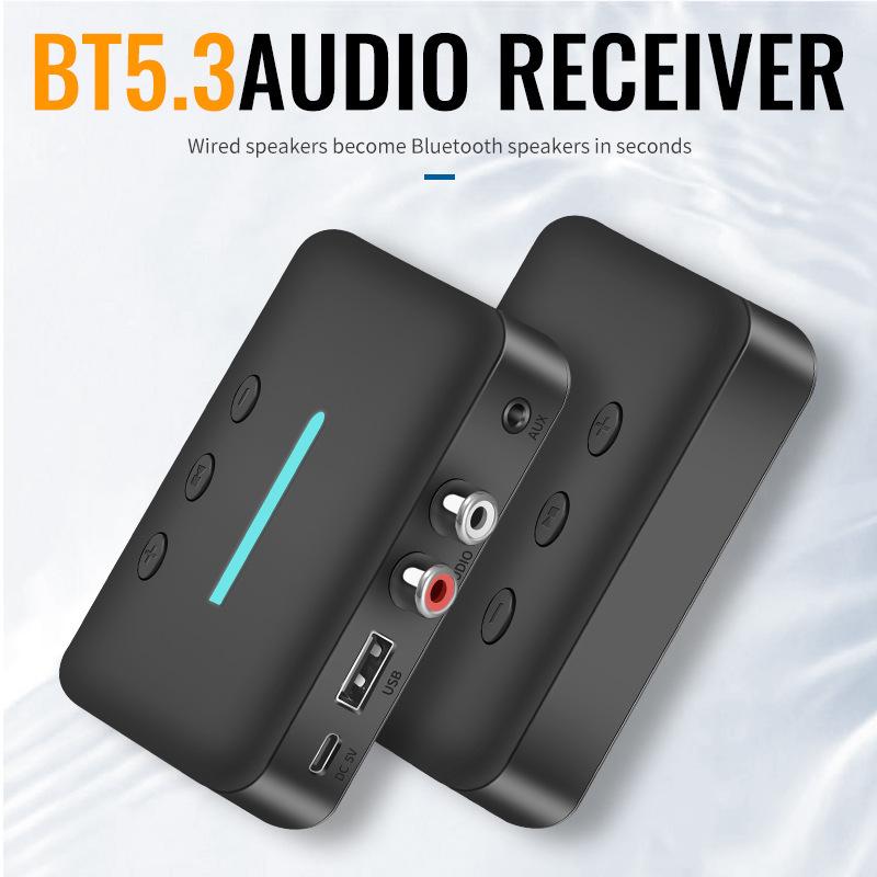 Bluetooth 5.3 Audio Receiver & USB Music Player Adapter