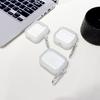 Applicable To Apple Airpod1 Earphone Case Transparent Protective Cover 1st Generation 1st Generation Dust Cover Simple Double Ring Material Soft Case