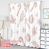 2pcs 2D flat printing Christmas Hot Party Curtains Christmas Holly Candy Cane Ornament Digital Printed Polyester Drapes Holiday