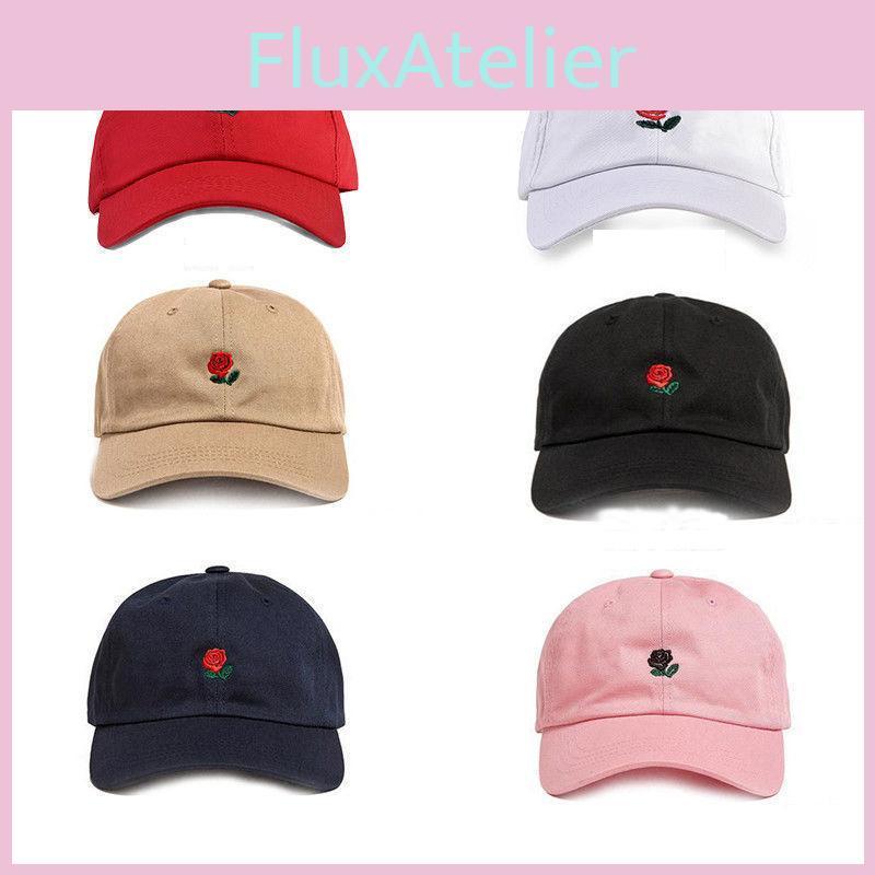 Ideal Gift New The Hundreds Dad Hat Flower Rose Embroidered Snapback Baseball Cap