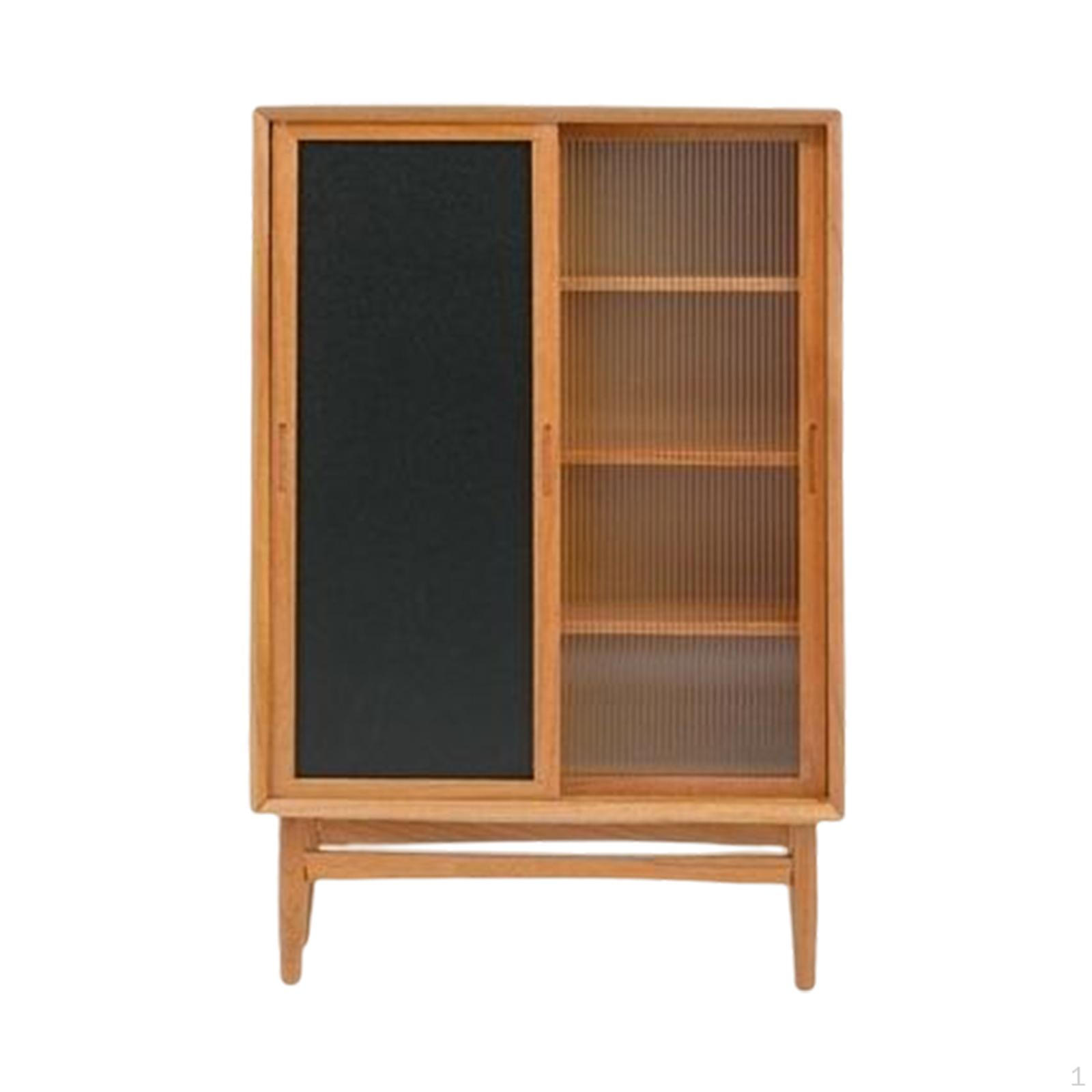 

1/6 Miniature Blackboard cabinet Accessories for Handcraft Tall Tall