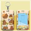 Student Preschool/Work ID & Transportation Lanyard Card Holder
