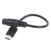 DC Type-c Female To 5.5*2.1 Female Cables 5521 Power Jack DC Power Conector 5.5x2.1 Adapter USB Type C Converter