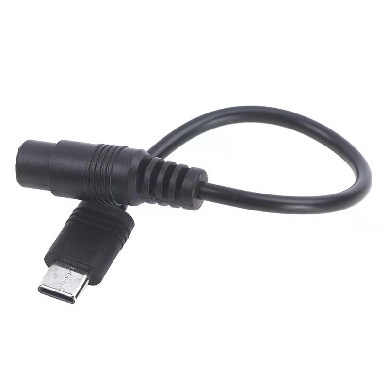 DC Type-c Female To 5.5*2.1 Female Cables 5521 Power Jack DC Power Conector 5.5x2.1 Adapter USB Type C Converter