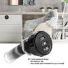 2pcs 3-Digit Zinc Alloy Mechanical Password Lock for Cabinet Wardrobe Mail Box Black20mm/0.79in