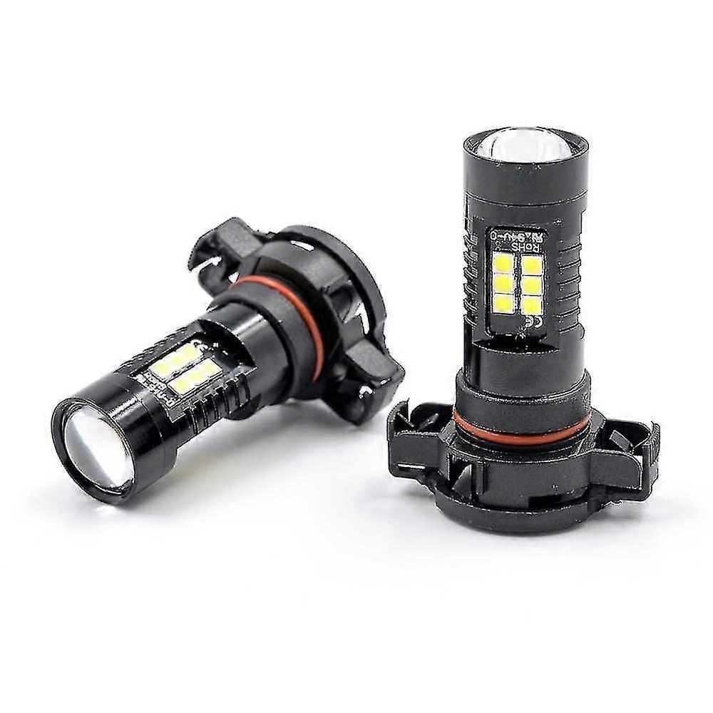 Compatible with Jeep Compass 2017-2019 2-Piece Xenon White 5202 PSX24W LED Bulbs Canbus DRL
