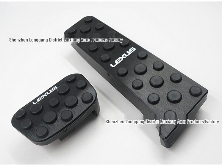 Passt: '19 Lexus UX Aluminiumlegierung Anti-Rutsch Pedale, Gaspedal, Bremspedal.