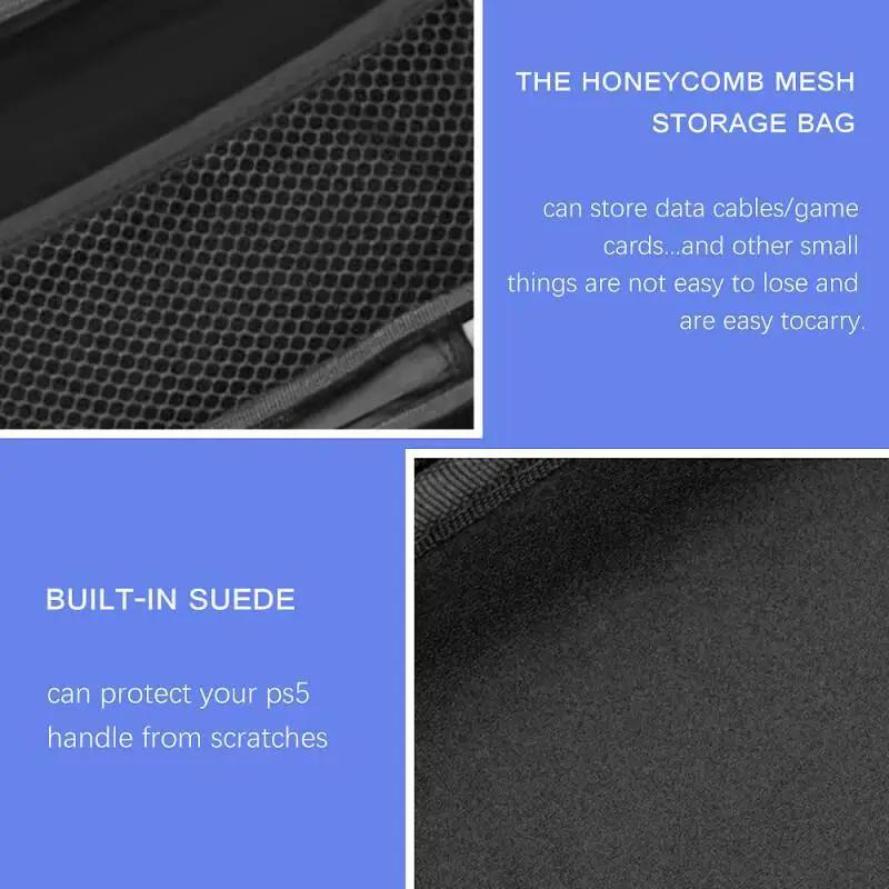 Portable PS4 PS5 Gamepad Carrying Case Switch Pro Storage Case Protective Cover Dustproof Shell For Xbox Series One S X