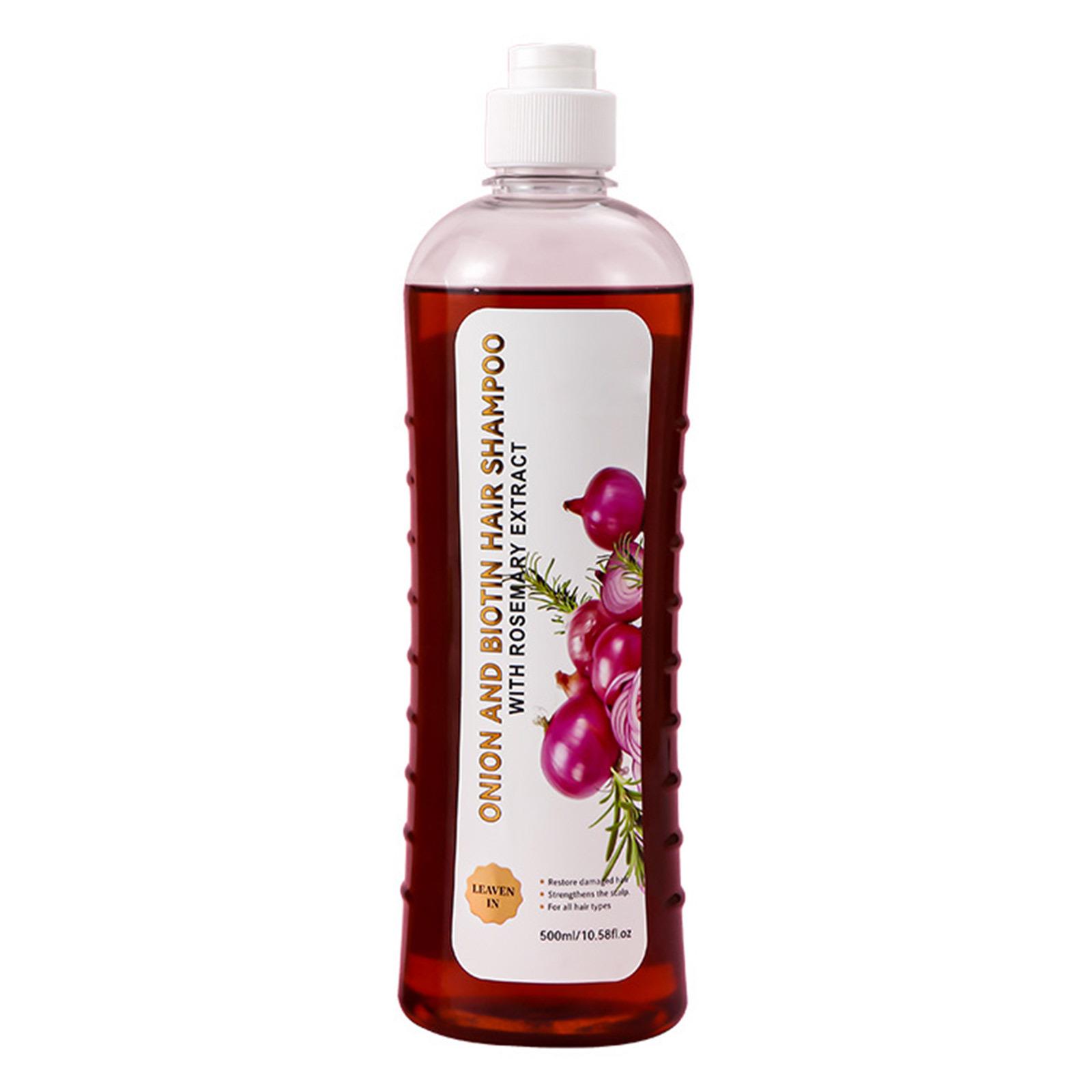 

500ml Rosemary Onion Hair Shampoo and Conditioner Duo - Daily Use for Long-Lasting Hydration and Deep Nourishment One Size