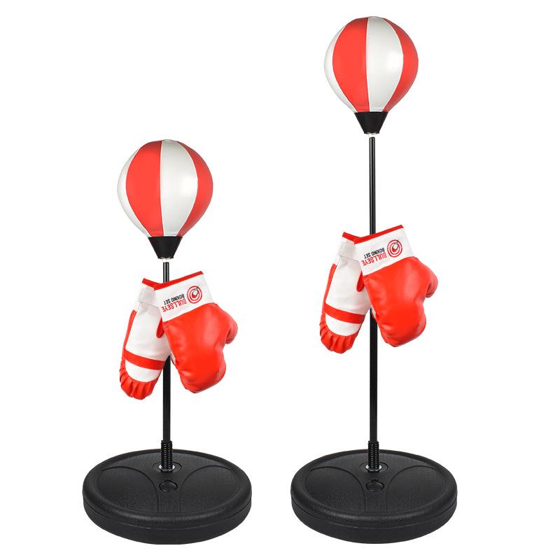 Set da Box in Piedi per Bambini con Guanti e Sacco da Allenamento