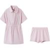 Dress Urban Trendy 2 Piece Set 7007 Gray Pink Children Aged 3 7 Years Old 332251110048-7007