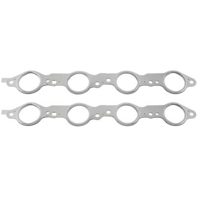 LS Exhaust Manifold Header Gasket Pair with Bolts for Chevy Silverado Camaro GMC Sierra LS1 LS2 LS3 LS6 LQ4 LQ9 4.8 5.3 5.7 6.0 6.2L 1997-2018,