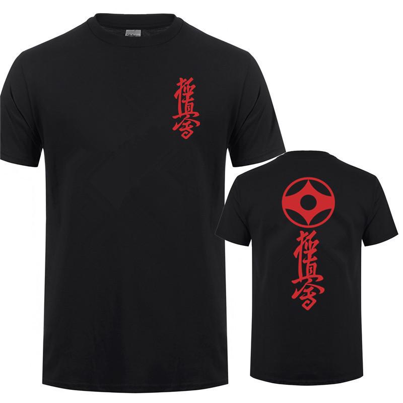 Kyokushin Karate Masutatsu Oyama Giappone Maglietta Unisex Cotone Manica Corta Kyokushinkai Kyokushin Maglietta Top