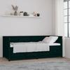 VidaXL Daybed Black 90x200 Cm Solid Pine Wood 820905