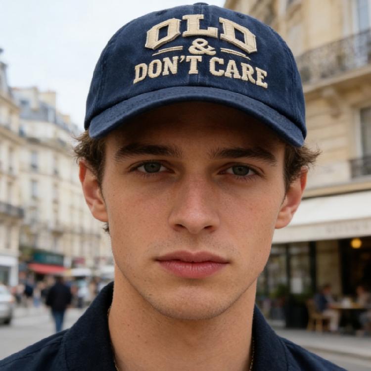 Multifunctional Cotton Baseball Hat With Detailed Embroidery And Practical Construction Outdoor Sports Cap
