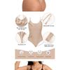 Seamless Shapewear Bodysuit Tummy Control Butt Lifting Plus Size Sling Thong Bodyshaper