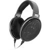 Sennheiser HD 650 Wired Gunmetal Voice Vented Magnet System Headphones, Black, Open-back, High-Performance Transducer, Ultra-lightweight Coil,