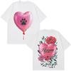 Ed Sheeran Azizam Heart Balloon Graphic Tee Cotton Casual shirts with Short Sleeves Unisexs Clothing Fashion Print ONeck Tshirt