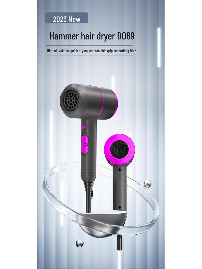 Hochleistungs-Ionen-Haartrockner - Salonqualität, UK/US-Standards