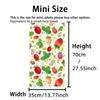 Serviette de Plage Microfibre Fraises Serviette de Bain Absorbante Fruits Légère Séchage Rapide Serviette de Piscine Parfaite pour Hommes et Femmes