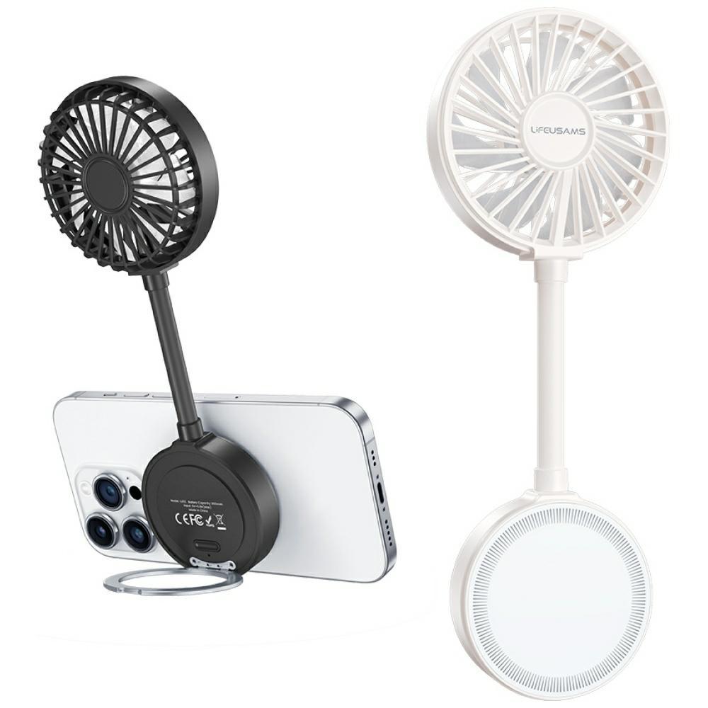 USAMS LiFE LU02 Hand Fan Black