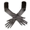 Cosplay Christmas Gloves Plush Etiquette Mittens 55cm Velvet Long Gloves  Autumn