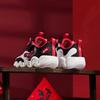 Anta Kids Comfortable Shock Absorbing Wear Resistant Low Top Walking Shoes Baby Shoes Black White Red 312410013-1