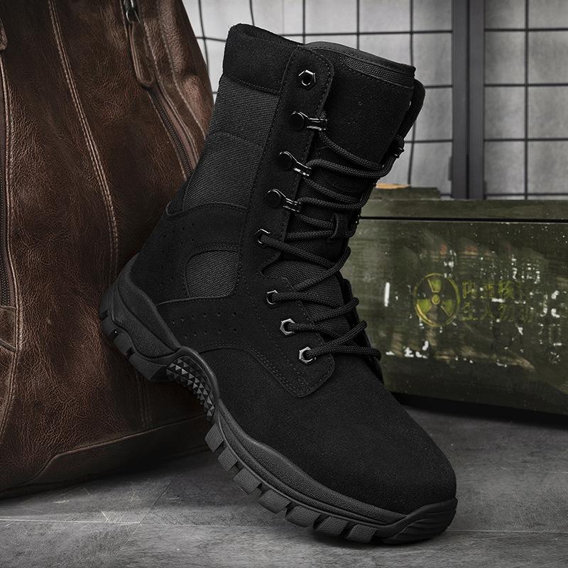 Outdoor-Wanderschuhe Trainingsschuhe Kampfstiefel Taktische Stiefel Militärstiefel Wüstenstiefel Wandern Wüstenstiefel Unverzichtbar für Männer und Frauen zum Reisen