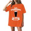 ( Darknss My Old Freend) Women's Fashion Casual Short-Sleeve Neck St. Patrick's Day Printed Shirt/T-Shirt Top