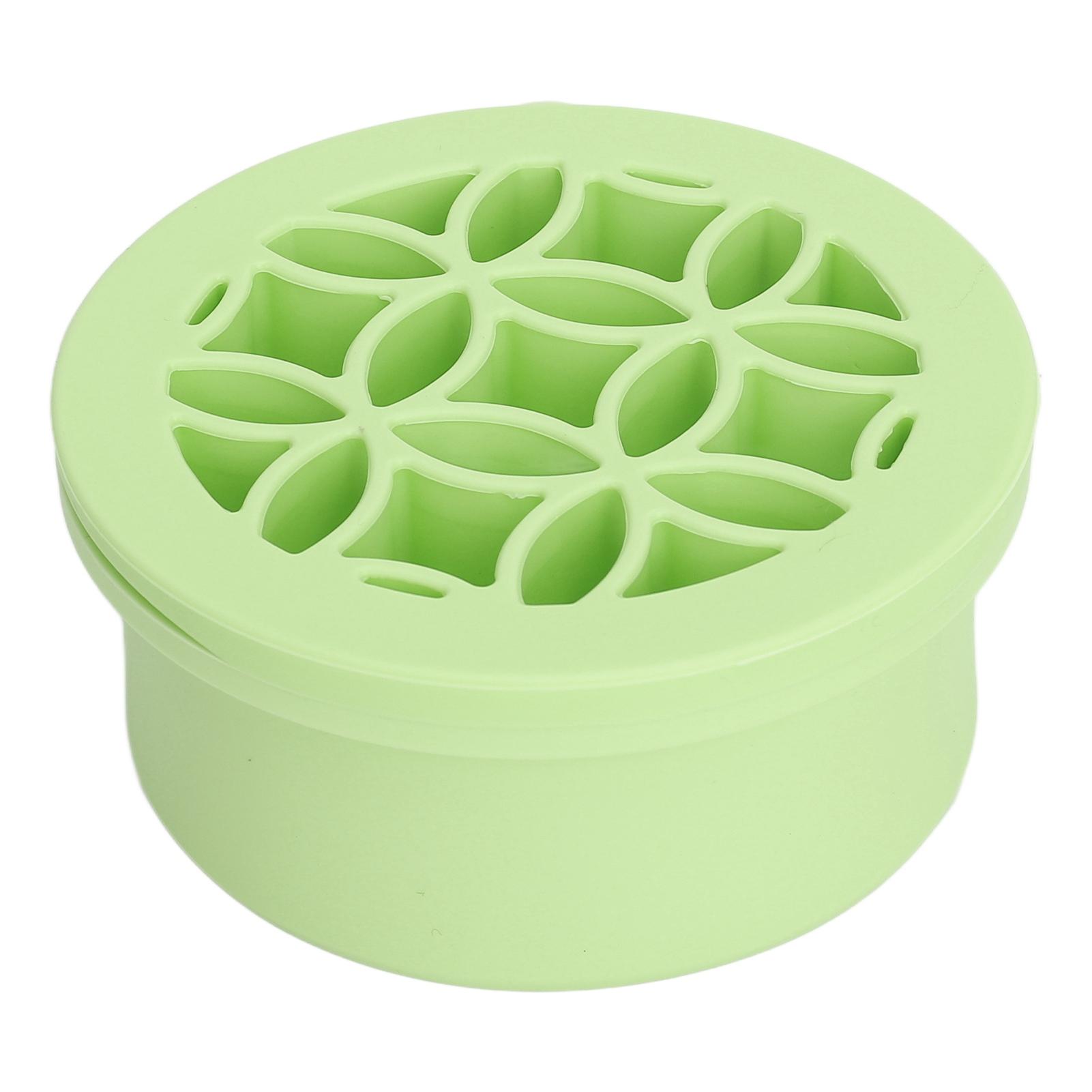 

2 in 1 Makeup Brush Cleaning Mat with Brush Drying Rack Folding Space Saving Cosmetic Brush Cleaner Bowl