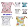 SGS Certified Baby Diaper Bag - Cartoon Pattern, Washable, Wet/Dry Storage